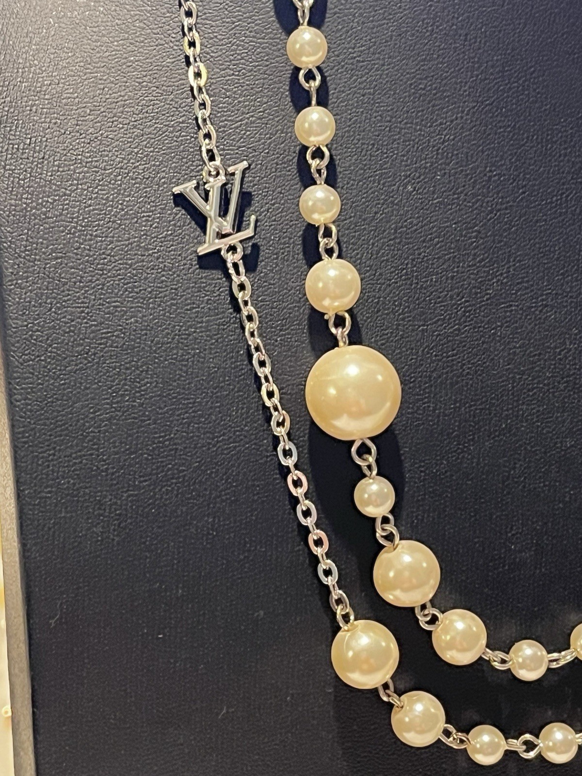 Zipper Pull Charms On Mixed Media Silvertone Necklace