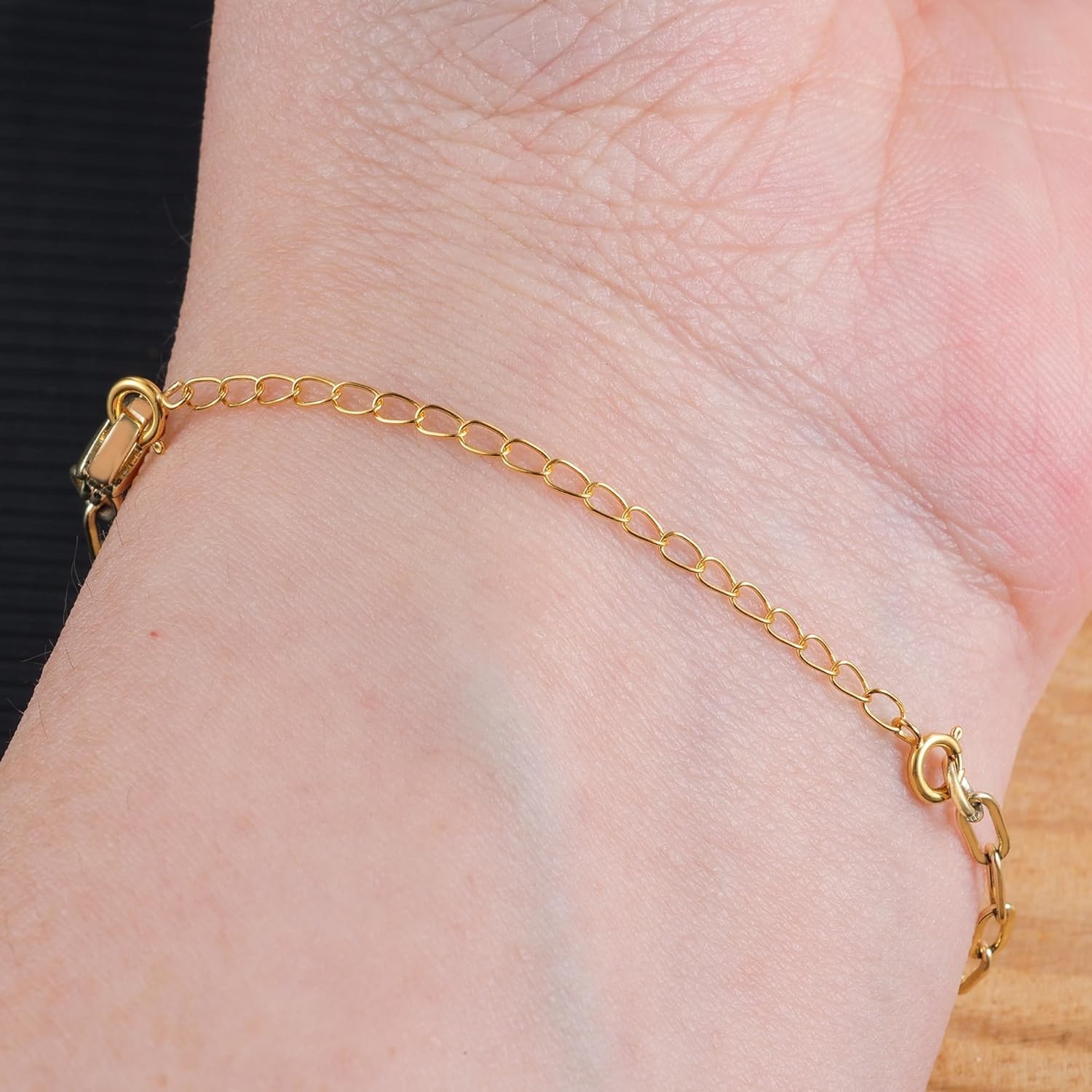 Classic 18K Gold Chain Extender Lobster Clasp