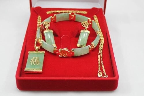 Pendant Necklace Bracelet Bange Link Dangle Earrings Jewelry Gift Without Box