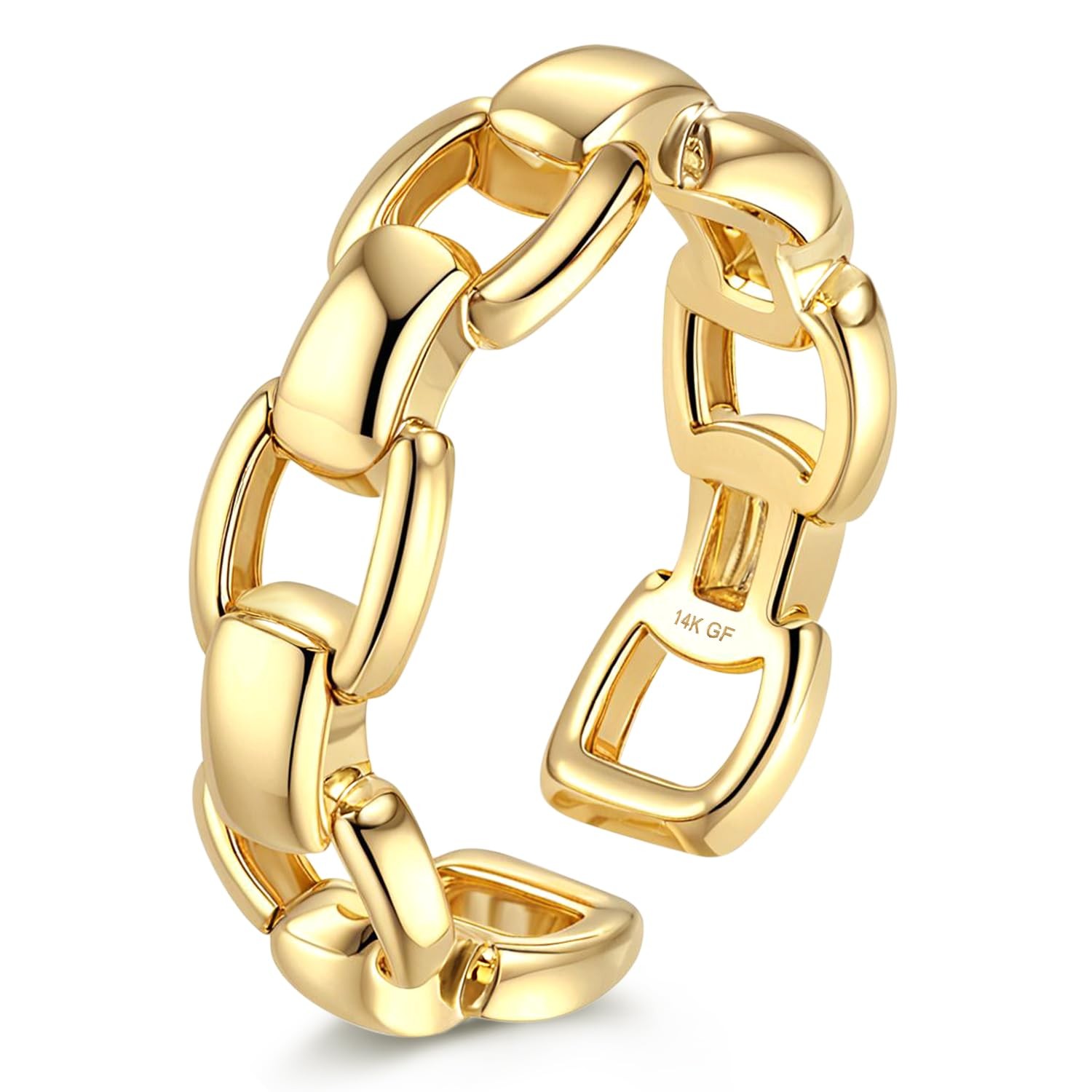 14K Gold Filled Toe Ring for Women Non Tarnish Adjustable Real Gold Jewelry