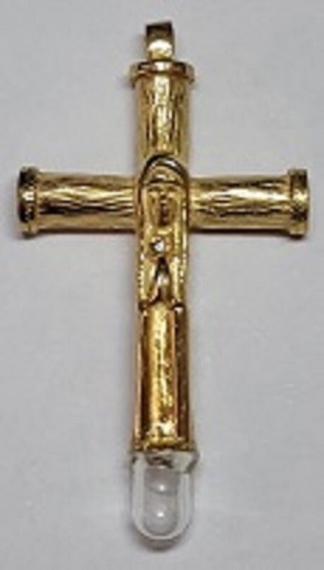 Virgin Mary Crucifix Necklace