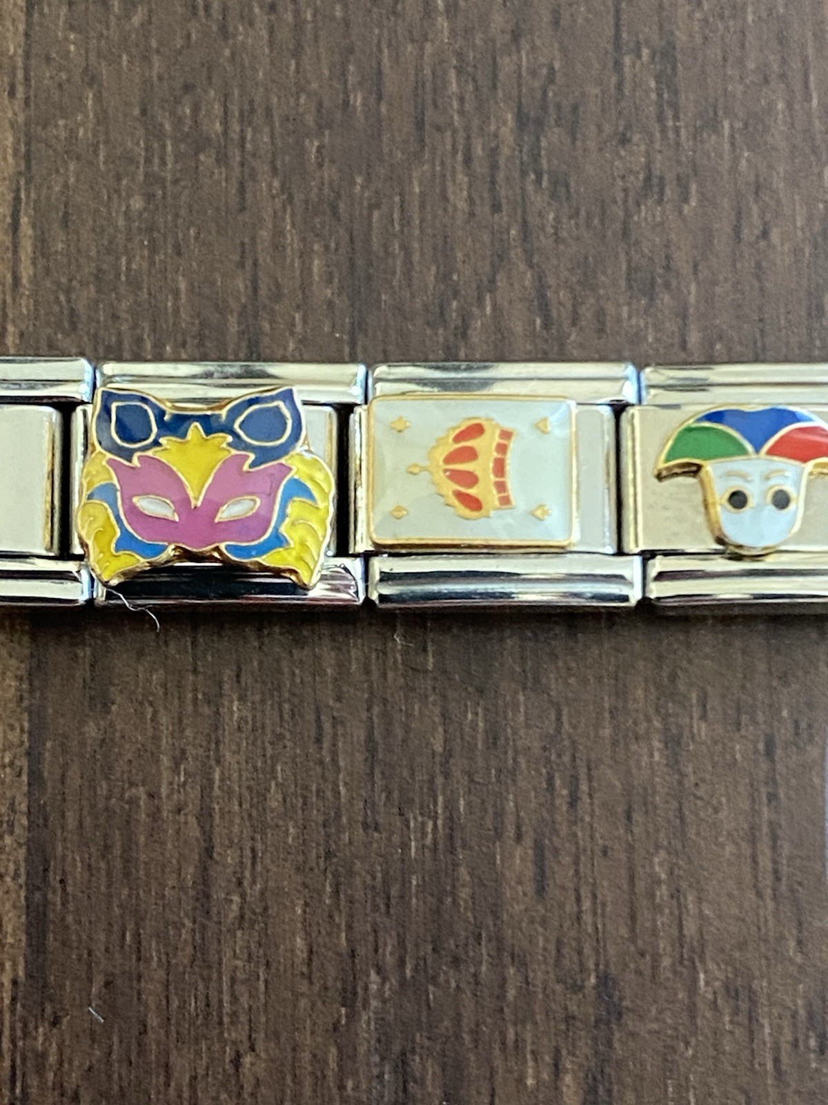 19 Charm Las Vegas/Gambling/Casino/Poker Bracelet Italian Charm New