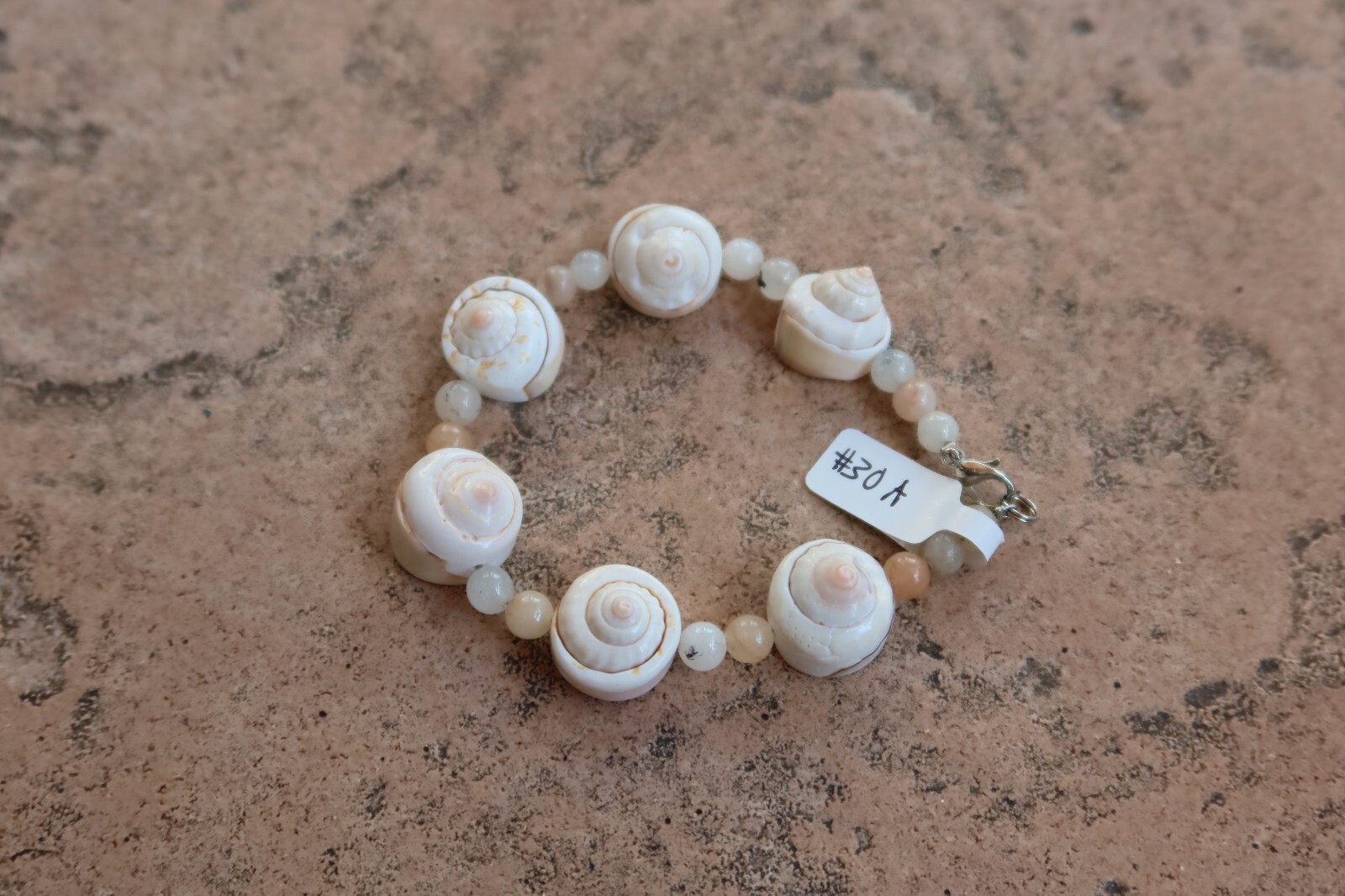 #30 A Charming Bracelets Jewelry studio (size 7 3/4 in) Handmade