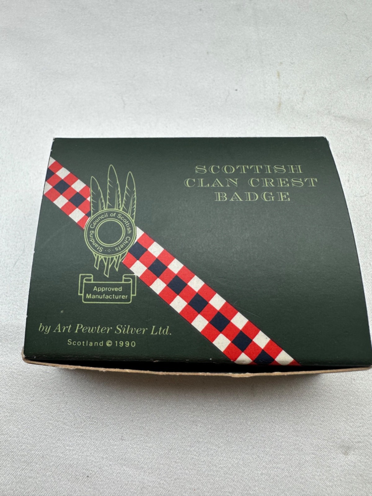 Scottish clan crest badge by Mizpah in original box