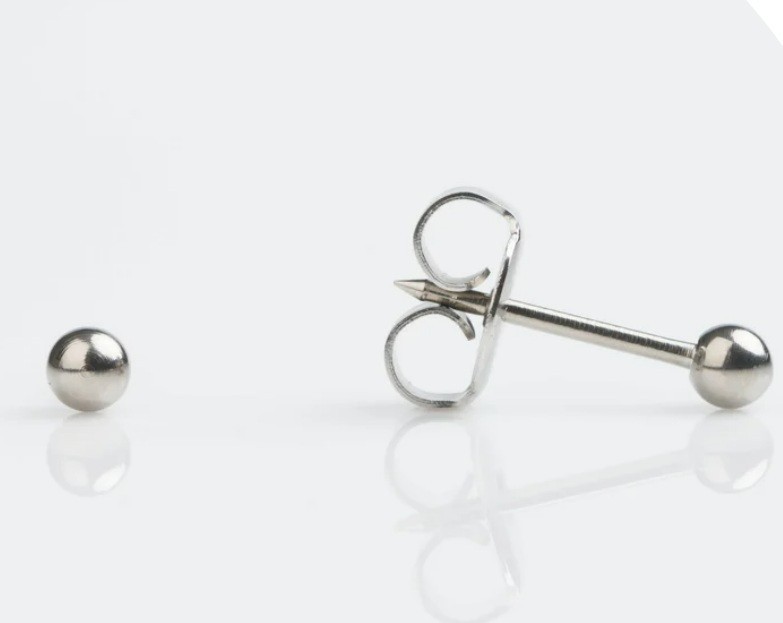 System 75 Ball Piercing Studs – 3mm – Regular Post – Stainless Steel