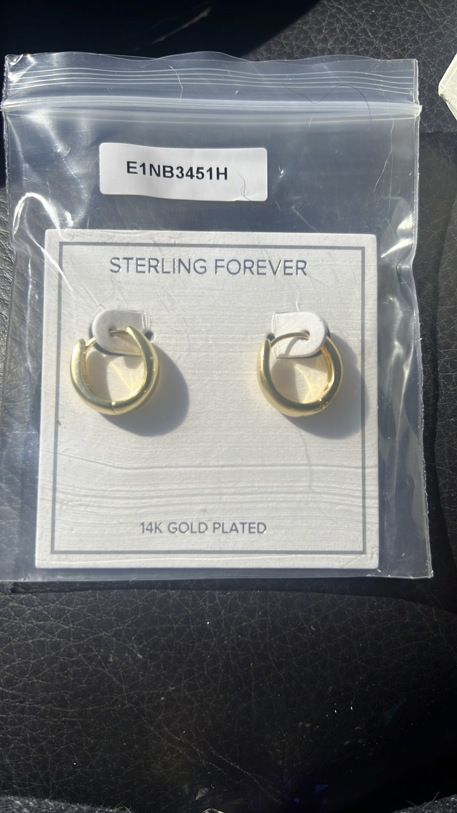 Sterling Forever 14K Gold Over Silver Hoop Earrings